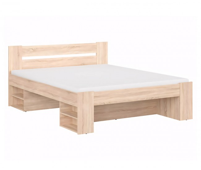 Спалня Nepo Plus LOZ3S/160 - 160/200 см, Дъб сонома Спалня Nepo Plus LOZ3S/160 - 160/200 см, Дъб сонома